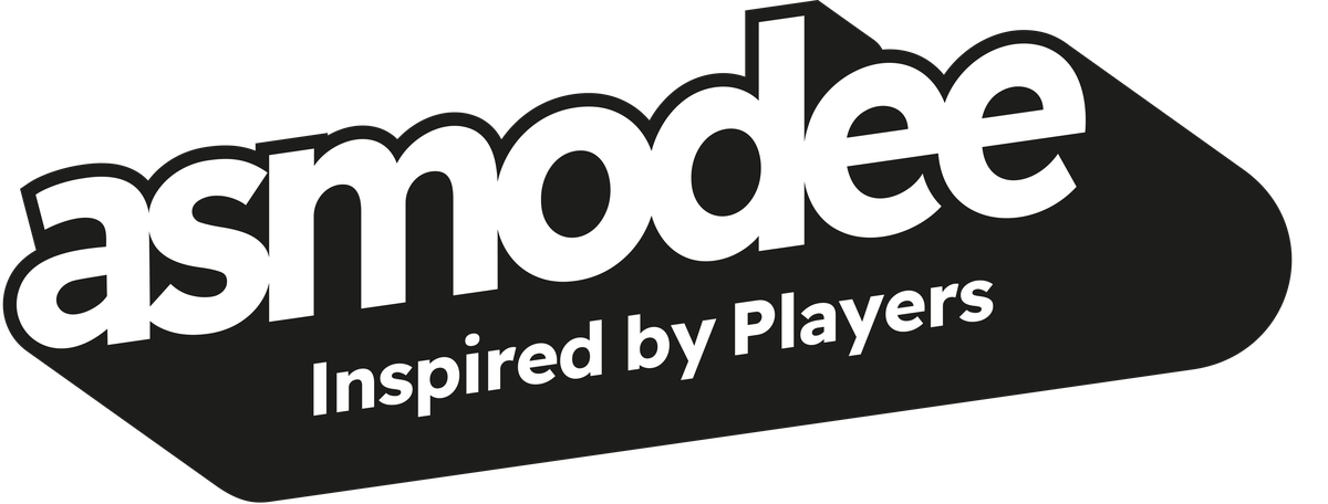 Logo Asmodee Italia «Inspired by Players»