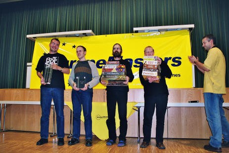Premiazione dell'Europe Masters 2004, edizione del quinto anniversario