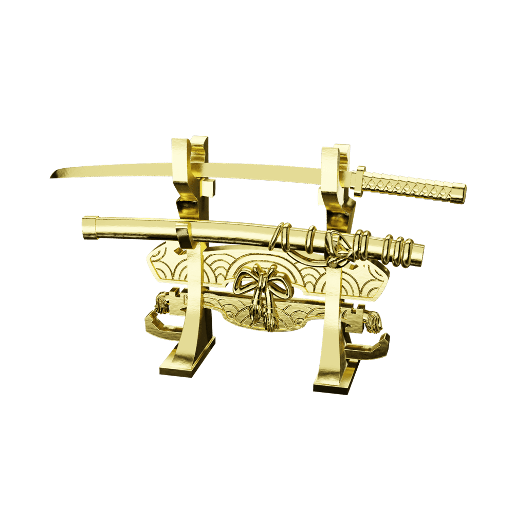 Shogun no Katana: Metal Katana Display
